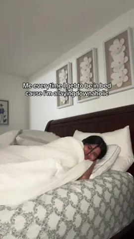 Sorry I love being in bed 