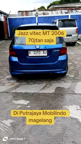 #jazz vitec manual 2006 tinggal pake mesin bagus AC dingin bebas kropos bebas laka.kelistrikan normal pjk jalan  75 nego kalem saja lok Magelang 085647772304#jualbelimobilseken #jazz #jazzgd3#fyp 
