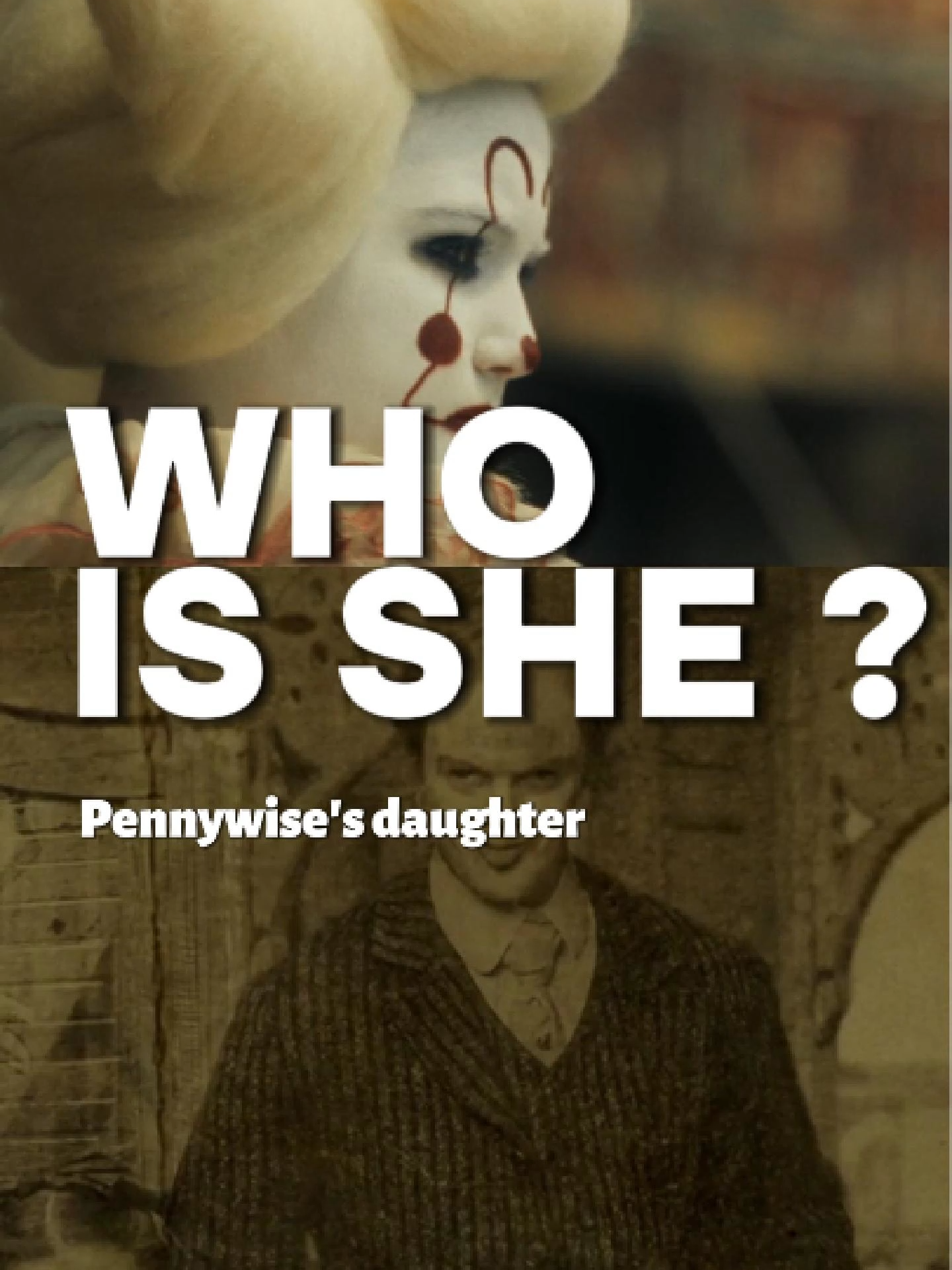 The little girl in the clown costume was Pennywise’s daughter. #itwelcometoderry #pennywise #it #fy #usa_tiktok