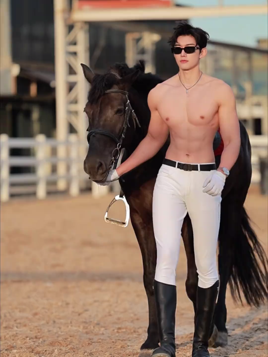 #boy #horse #jockey #chineseboy #ผู้ชายจีน #黄大圣