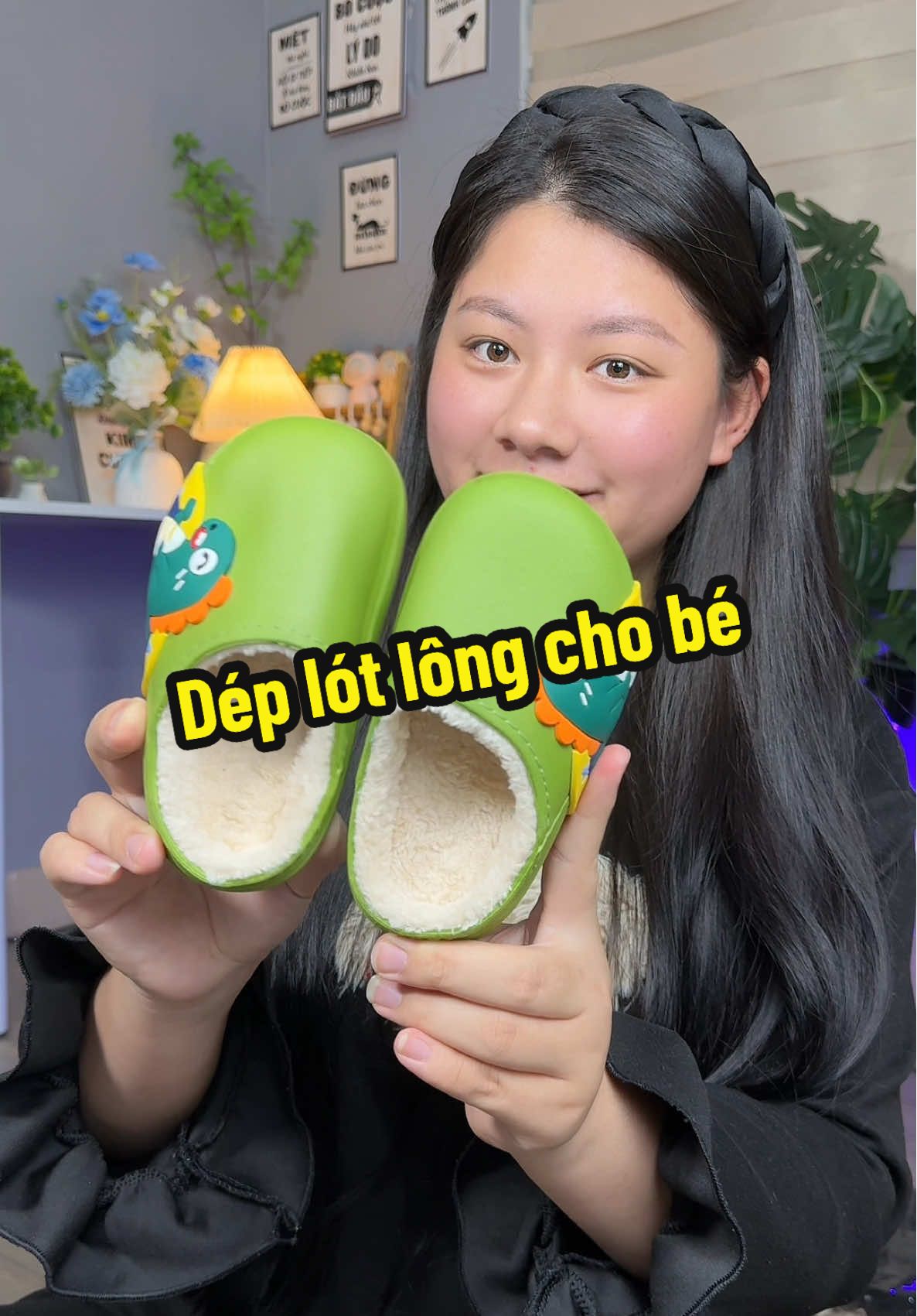 Dép lót lông mùa đông cho bé#deplotlongchobe #deplotlong #depchobe #giaydepchobe #dotreem 