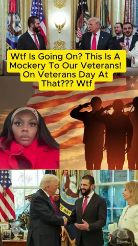 Happy Veterans Day as a child of two parents who served this was not safe