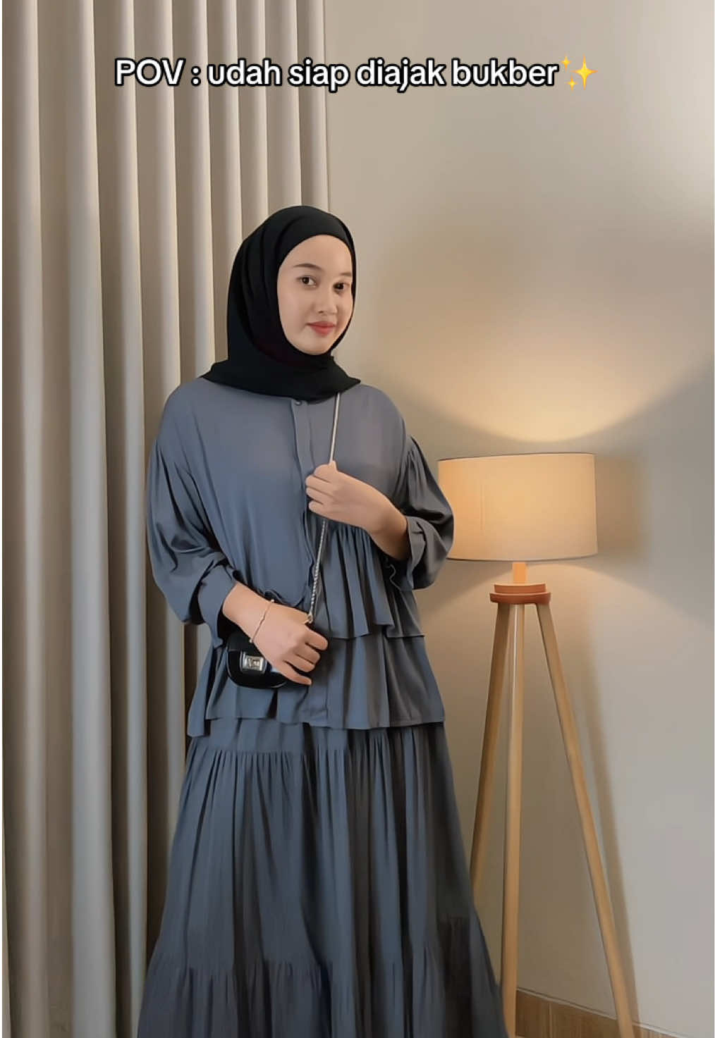 Udah siap ootd bukber #setelanrayon #setrokviral #fypage 