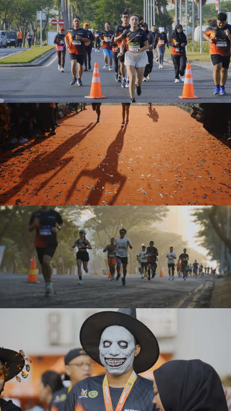 Bossa nova + Lari= Syahdu *Cuma sebagai editor #fypシ゚viral #cinematicvideo #Running #videography 