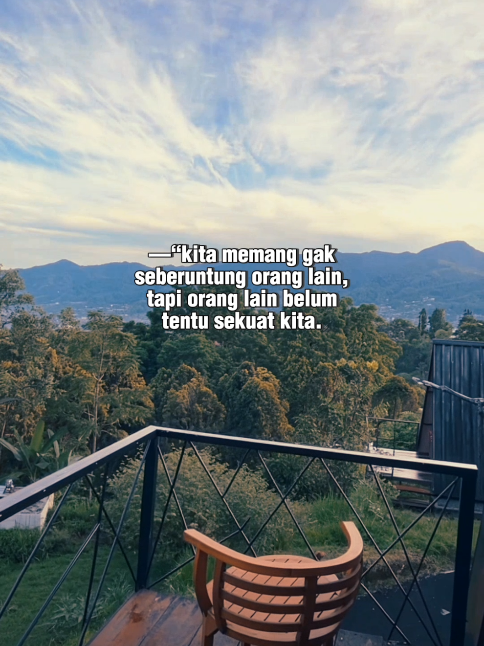 kita harus tetap kuat, kita cuma butuh healing ketempat sejuk dan pemandangan indah untuk menenangkan diri. disini tempatnya enak bromelia resort #bromeliaresort #katakata #motivasi 