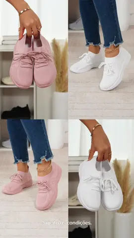 👟 Ténis femininos leves e respiráveis — confortáveis, flexíveis e perfeitos para o dia a dia. 🌸💪 Design moderno em malha que garante frescor e estilo em cada passo. 🔍 Procura pelo código fgq7644 ou clica no link https://temu.to/m/e802c7dto1r #temu #ténisfemininos