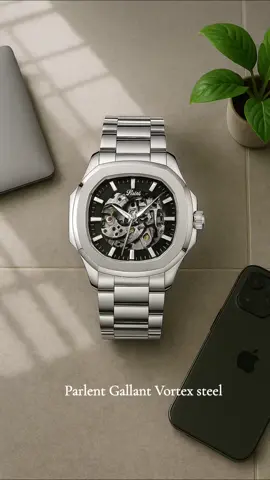 Memang Smartlah wei ni jam  Parlent Gallant Vortex steel #jam #jamtangan #OOTD #parlentworld 