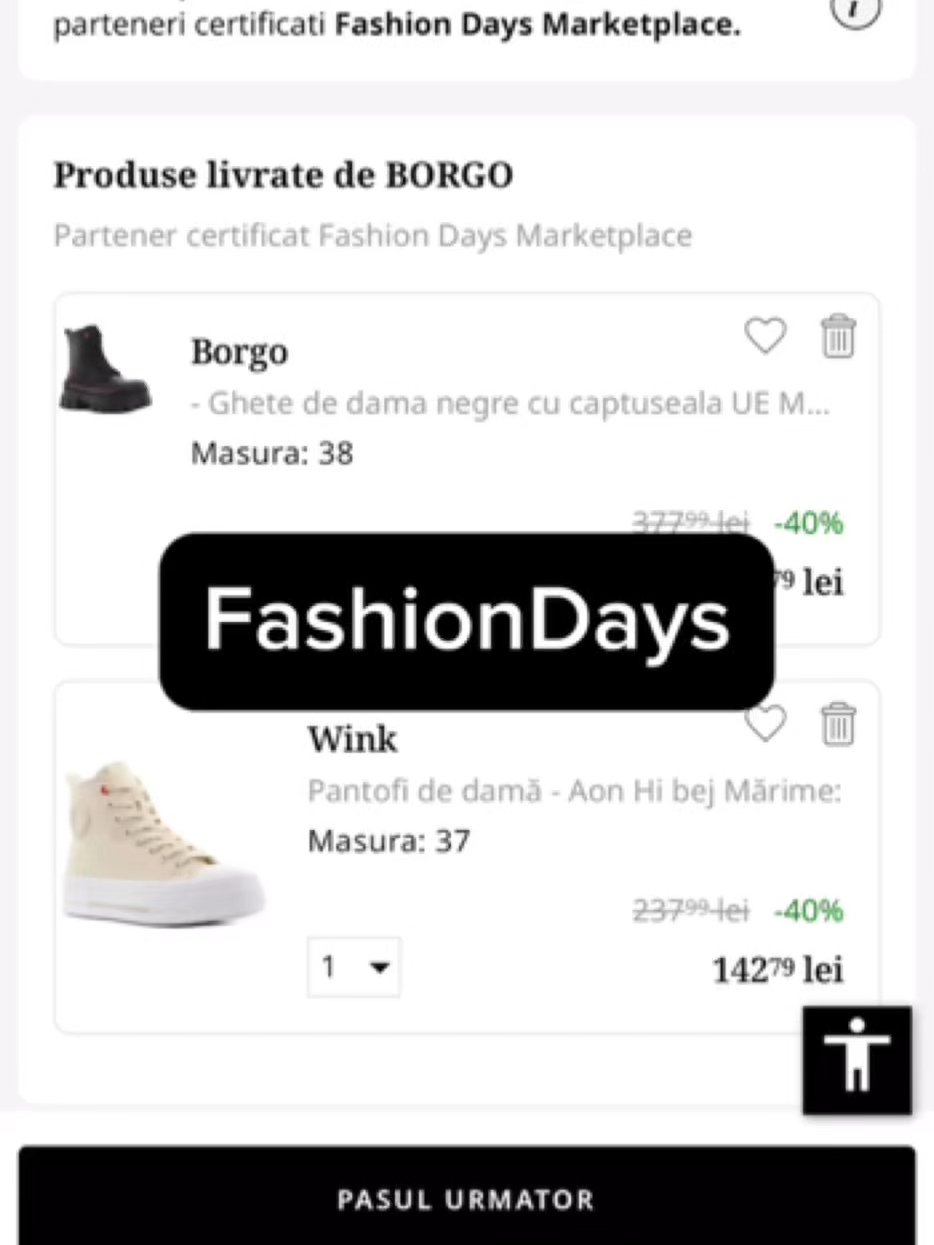 Voucher Fashion Days pana la -45% EXTRA la selectia de incaltaminte de sezon si nu numai! #codreducerefashiondays #codreducere #codreducerefashiondays2025 #cuponiada #couponiada