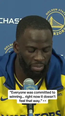 #DraymondGreen talked about personal agendas after the #Warriors loss to the #Thunder 😳