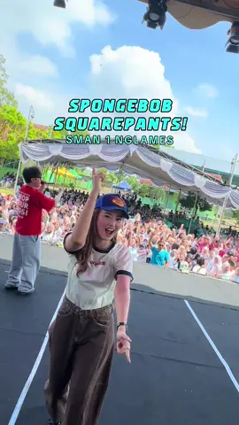 Spongeboban bareng nih di Madiun! 🥳👀 #fyp #ohmydrop_official #spongebobsquarepants #sman1nglames #madiun 