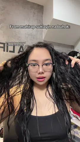 Yes kahit rebonded hair ay pwedeng gumamit ng Yusofine Hair Treatment! Mas maganda sa hair buhay na buhay tas bouncy 😊 mga 3x a week ako nagamit kapag sched ko na hindi magconditioner 💕 #yusofinehairtreatment #rebondedhair #coloredhair #forbleachhair 