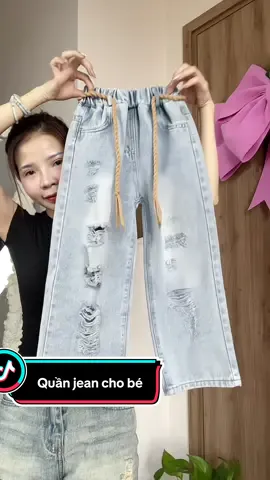 Quần jean rách cho bé gái , bé trai #quanjeanongsuong #quanjeanchobe #quanjeanbe #xuhuong #ruoidenrivew 
