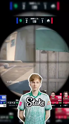 M0nesy doesn't need 2 bullets 🥶 #csboom #cs2 #m0nesy #donk #falcons 