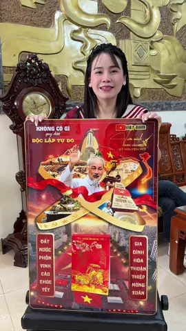 Tranh lịch cực đẹp xịn luôn #trangtritet #tranhlich #tranhtrangguong 