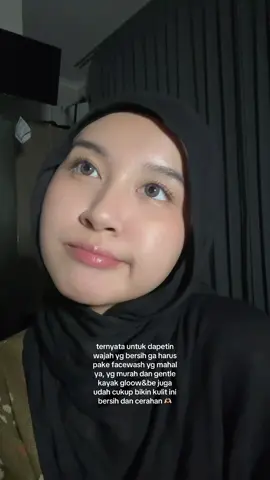 after trying so many facewashes, finally found the one that keeps my skin calm and bright 🤍 #gloowbe 