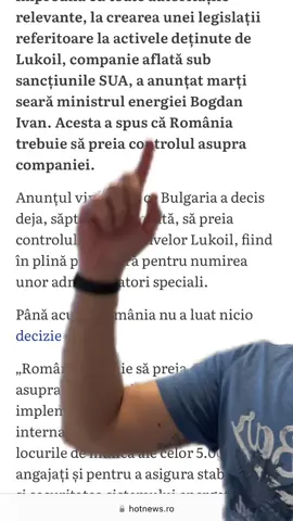 Cum e? Eu intotdeauna am dreptate! Hateriloooor! 😂😂😂 culcaaat! #lukoil #sanctiuni #sua #stiri #egreu 