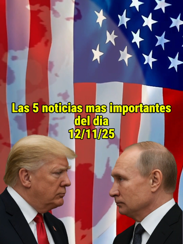 Las 5 noticias mas importantes del dia 12/11/25 #noticiasdeldia #noticiasdeeeuu #globalnews #newstoday #noticiasinternacionales 