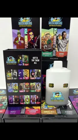 Heisenberg Extractions Dual Vape (6grams) 💯🔥🔥💵💲