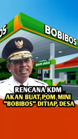 Siap siap⁉️Rakyat Jabar sebentar lagi akan punya BBM murah. #bobibos #gubernurjabar #kdm #kangdedimulyadi 