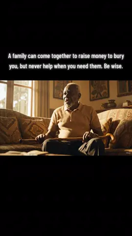 A family can come together to raise money to bury you, but never help when you need them. Be wise. #goviral #foryoupage❤️❤️ #viral #fyp #viralvideos 