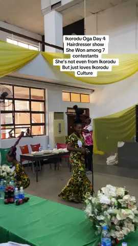 Contestants number 5 is the winner. Congratulations dear. Cash prize 100k #ikorodu #ikoroduogaday2025 #hairdresser #fyp #ikoroduvibes 