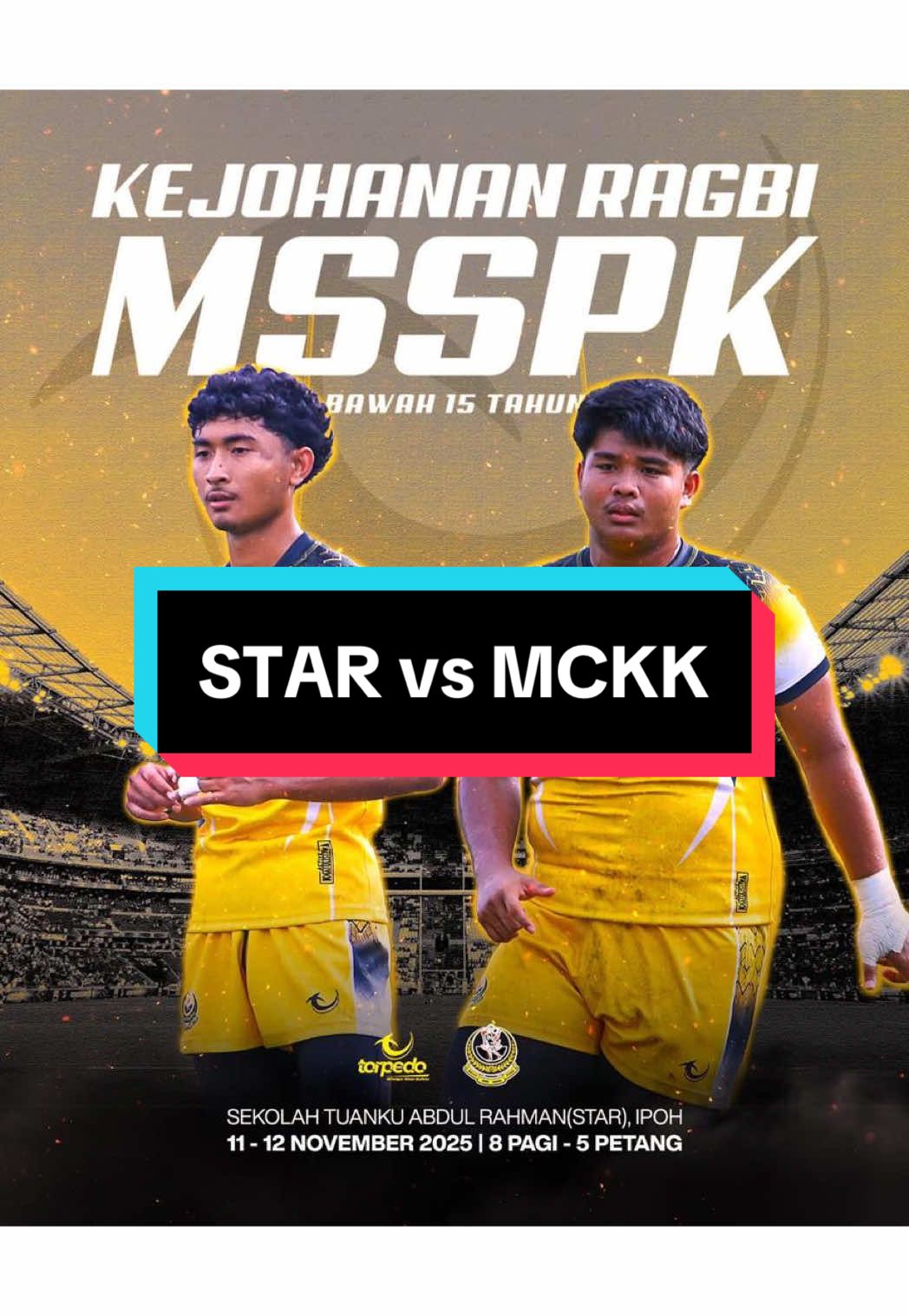 #Footage STAR vs MCKK #msspk2025 #rugby #cobratasha #allblackmckk
