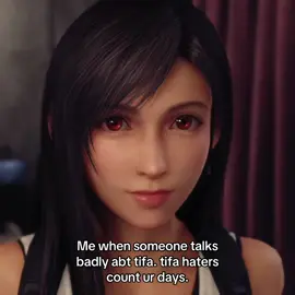 “Tifa is usel-“ LOUD INCORRECT BUZZER NOISE. haters wanna be different so bad🥀 #tifa #tifalockhart #ff7 #finalfantasy7 #finalfantasyvii 