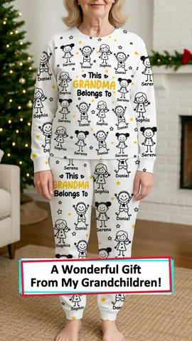 Soft, cozy, and full of charm. My grandchildren’s characters brighten every moment 🎄 #wanderprints #personalized #gifts #Christmas #grandparents