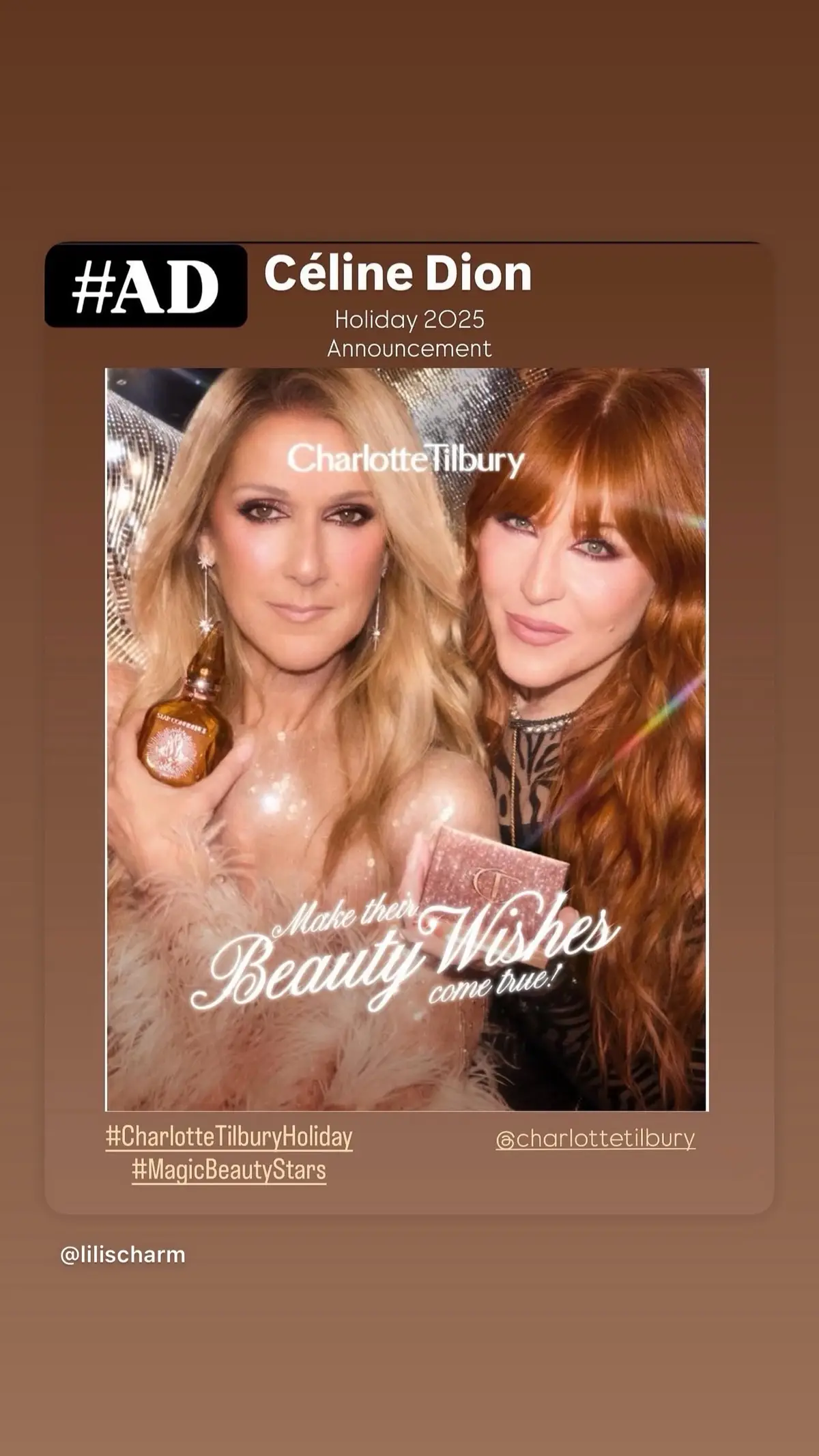 #AD Únete a esta explosión de elegancia en estas navidades !!!  Con todos los productos de @charlottetilbury -Beach stick broncer -Luxury palette of pop -Ultimate gift set -Link en mi bio. #CharlotteTilburyHoliday #MagicBeautyStars @Charlotte Tilbury 