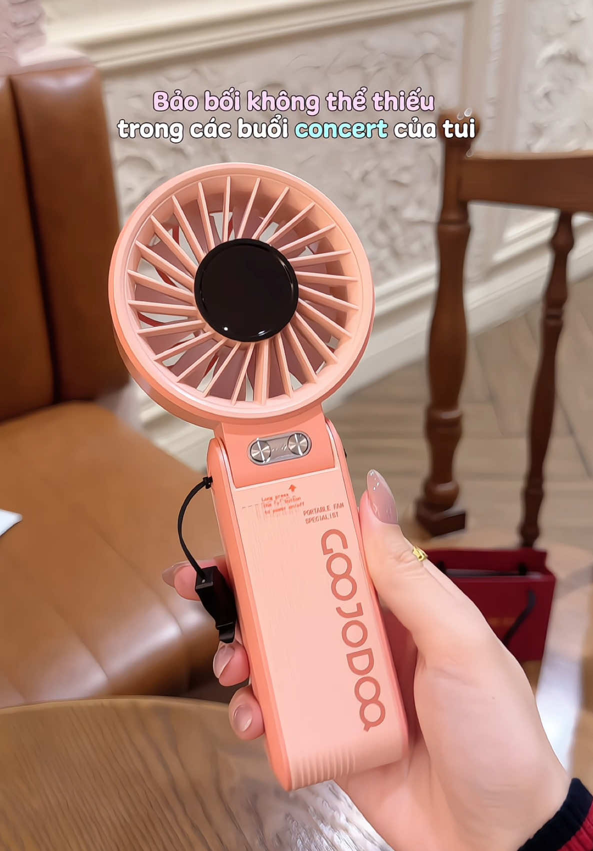 Bảo bối ko thể thíu #quatminicamtay #quatmini #goojodoq #dogiadung #minnriviu 