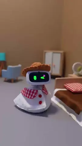 When your robot AIBI knows he looks good.🥹✨💕 #aibi #aibipocket #aibipet #aibirobot #livingai #aibipocketpet 