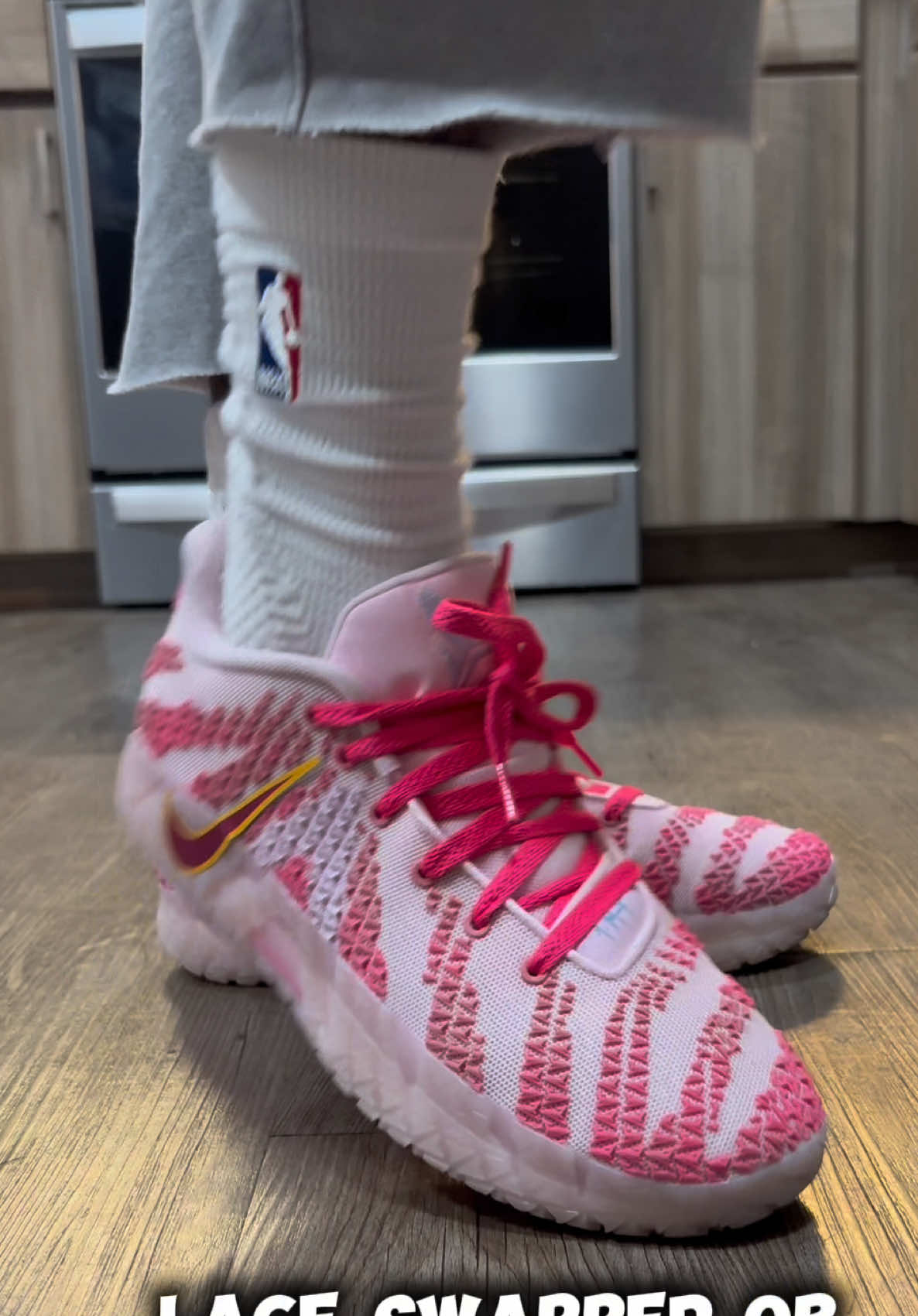 Unreleased Nike Ja 3 “Valentines Day” Lace Swap #tonycrosby #crosbykicks 