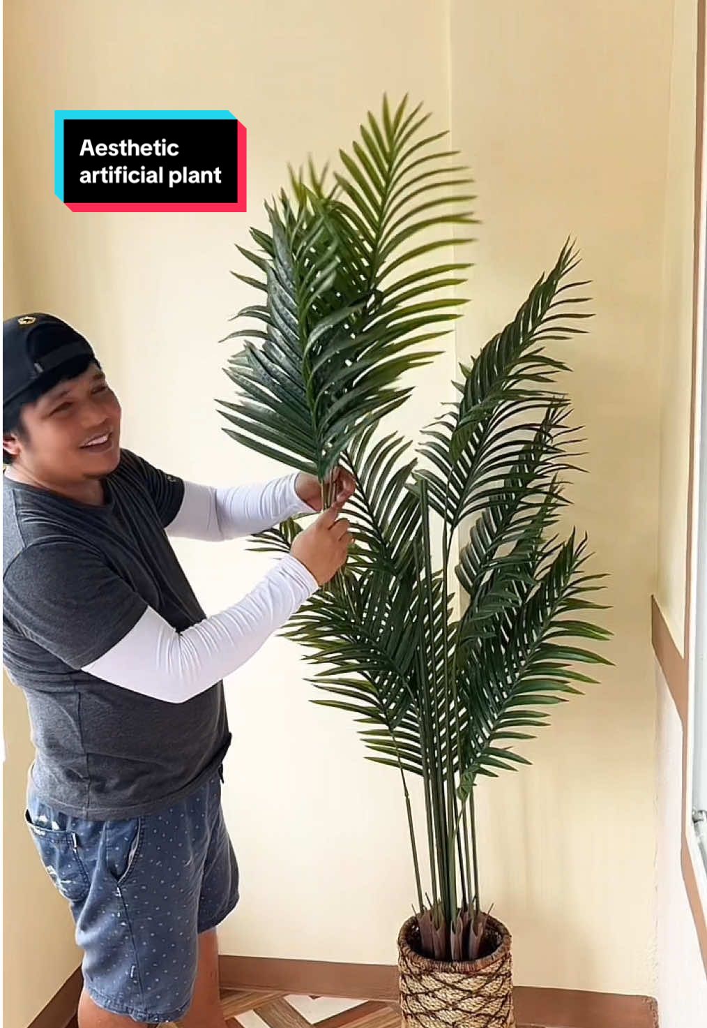 Aesthetic plant na no need mo na diligan #plant #artificialplant #aestheticplant #naturevibes 