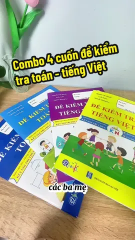 Combo Đề Kiểm Tra Toán + Tiếng Việt Lớp 4 – bám sát chương trình mới, in đẹp sắc nét, giúp bé tự ôn luyện tại nhà hiệu quả! 📚✨ #dekiemtra #xuongx #lop4 #ketnoitrituc #zocoby