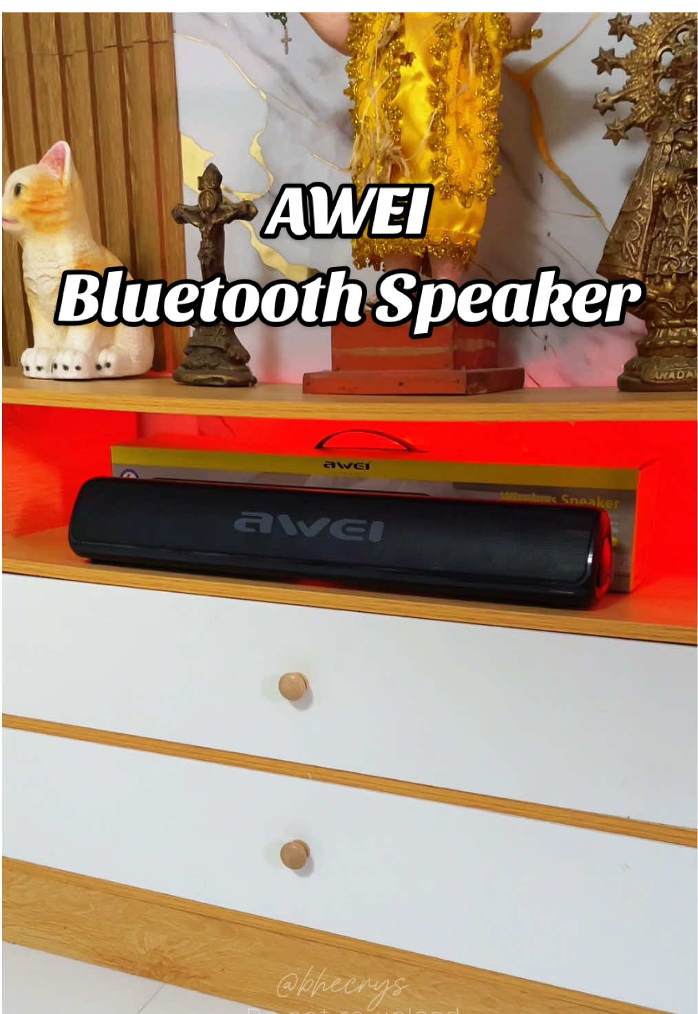 #bluetoothspeaker #speaker #aweibluetoothspeaker #wirelessspeaker #fyp 