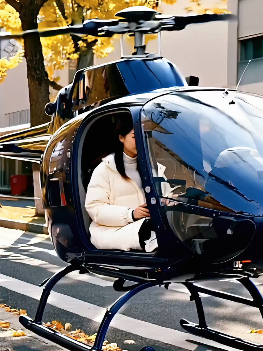 Efek AI keren My Private Helicopter. #aifilter #efek #efekviral #efekkerentiktok #soundviral 