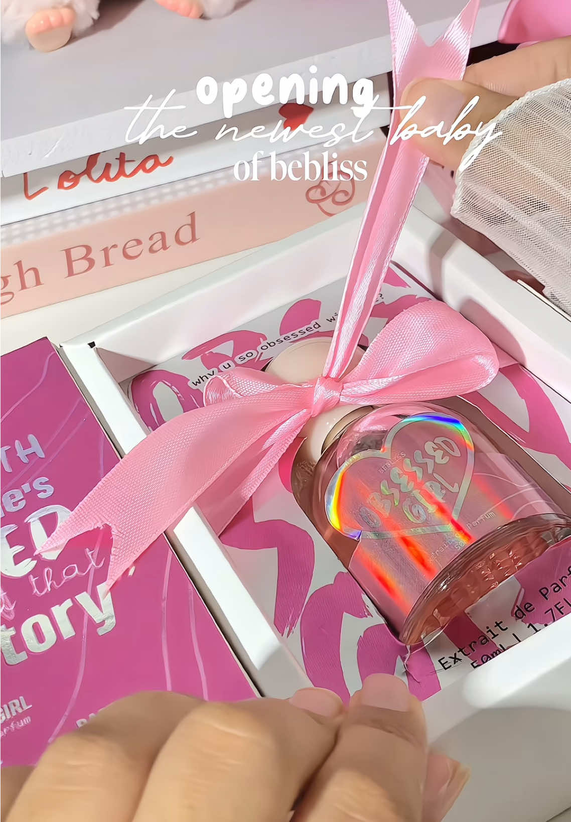 newest baby dari bebliss! super gemes bangeeet parfume nya bener-bener menggambarkan pretty girl bangeet!💕🌸💃🏻  #bebliss #beblissparfum #beblissobsessedgirl 