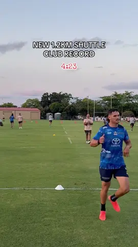 Smashed the record by 2 seconds 💥 #nrl 