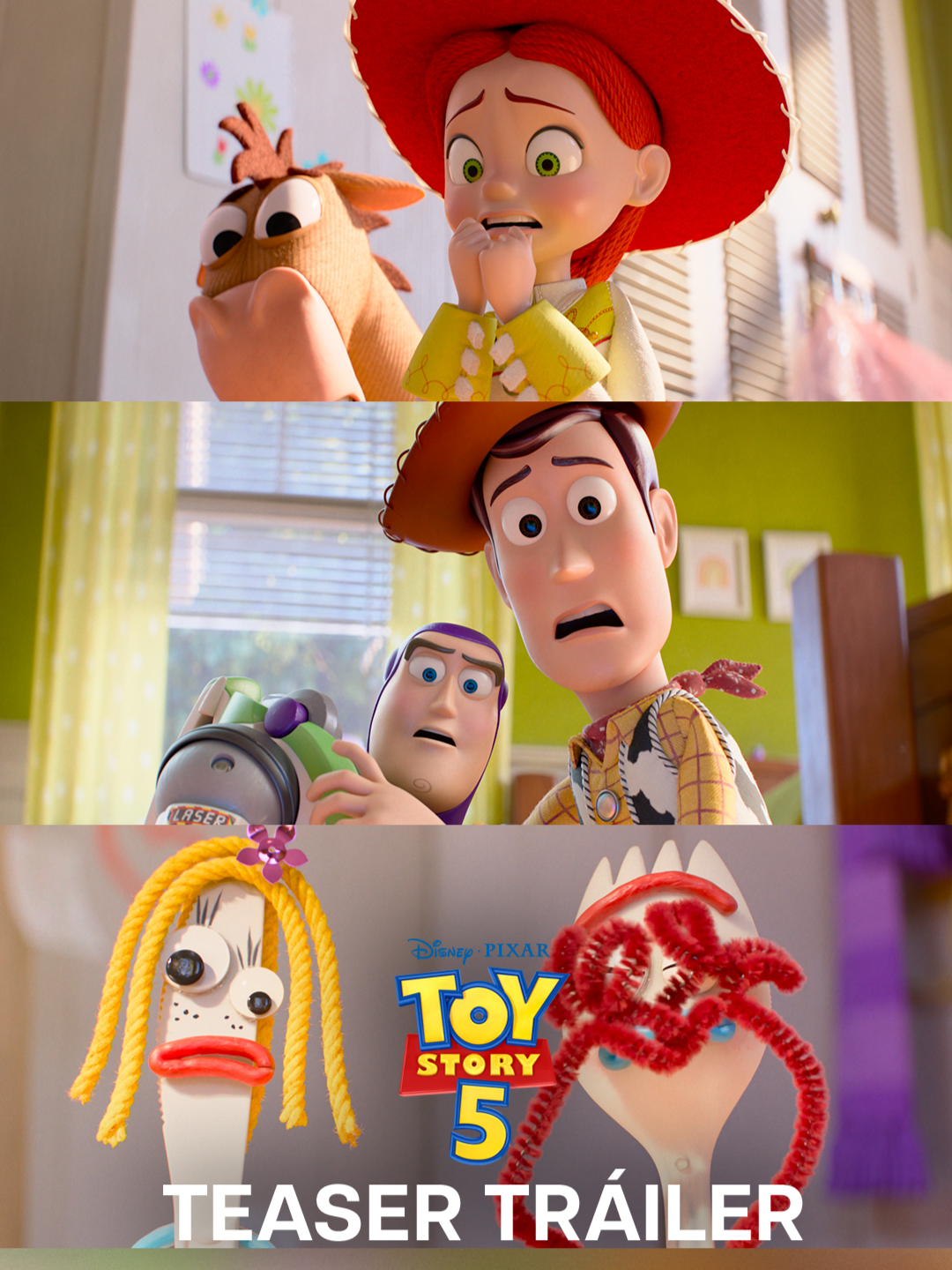 ¿La era de los juguetes llega a su fin...? #ToyStory5, solo en cines el 19 de junio de 2026.