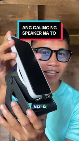 Ang galing ng speaker na to😱#inductionspeaker #speakerbluetooth #speaker 