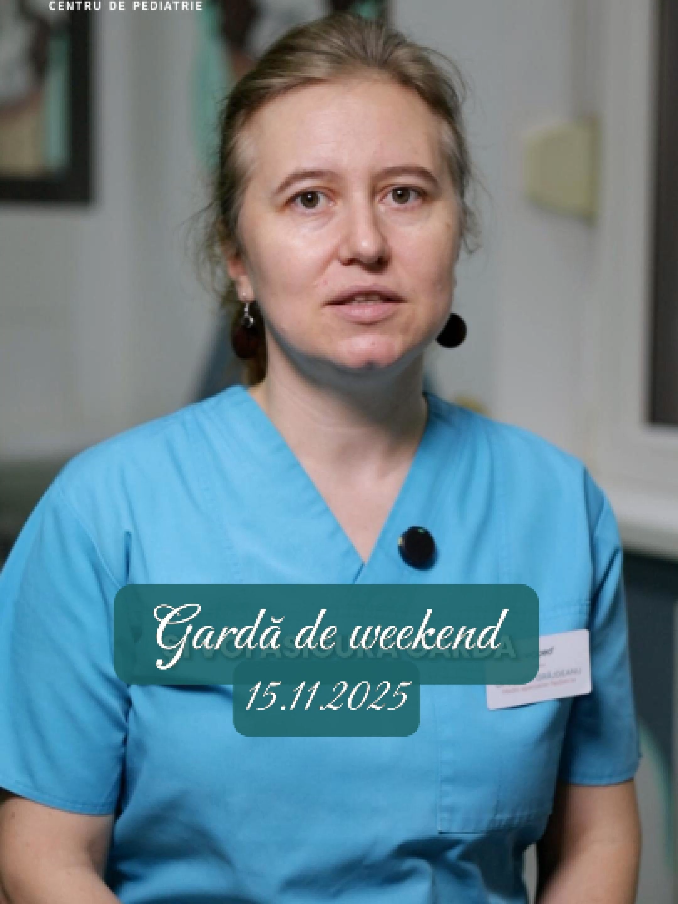 👩‍⚕️ Dr. Marta Grăjdeanu este de gardă sâmbătă, 15 noiembrie, la Neoped. Pentru febră, tuse, mucișori, dureri în gât sau situațiile în care pur și simplu simți că ceva nu e în regulă, suntem aici să vă ajutăm. Uneori, cea mai mare liniște vine după un consult făcut la timp. 🤍 ⏰ Program: 09:00 – 19:00 📞 Programări → 0746 092 102 📍 Str. Hebe, nr. 13, Timișoara 🌐 www.neoped.ro 💙 Grijă de la început. Sprijin până departe.