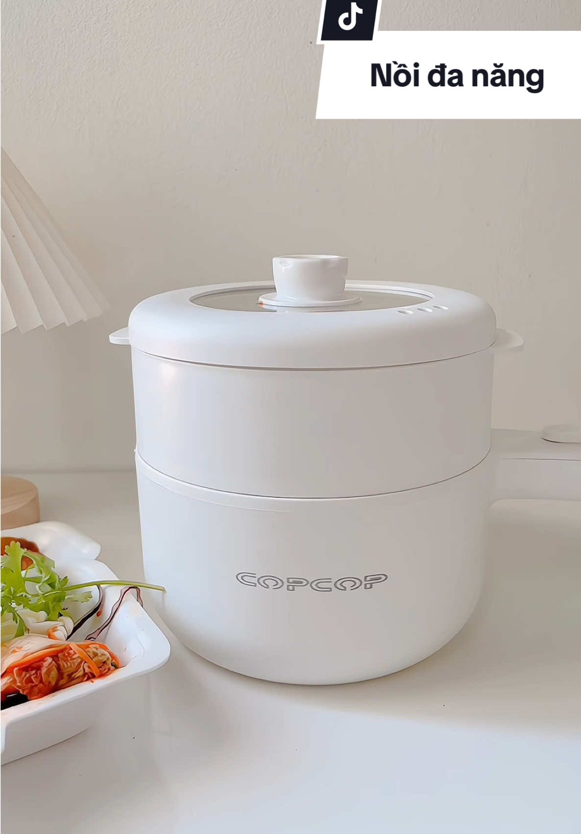 Nồi lẩu điện đa năng Copcop , dung tích 1.8l . Nấu lẩu , chiên , xào đều được nha , nhỏ gọn tiện lợi mn tham khảo nhé #noilaudiendanang #noilaudien #noilaudiencopcop #giadung #noilaudienmini 
