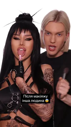 Блондинка чи брюнетка? Мяу😈 Перевтілення для красуні @Kris Key 🐈‍⬛