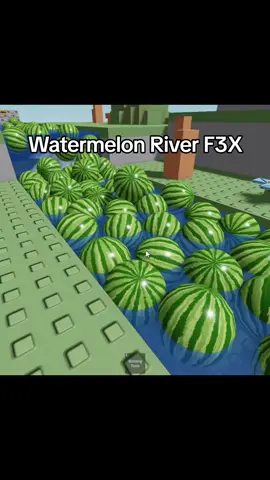 I was bored and I made this small funny game lol. (Reupload because the first one flopped) | Game Name: Watermelon River F3X | Game Link: https://www.roblox.com/games/102287131757451/Watermelon-River-F3X | #fyp #roblox #funny #Robloxgame #ReedTimmer 