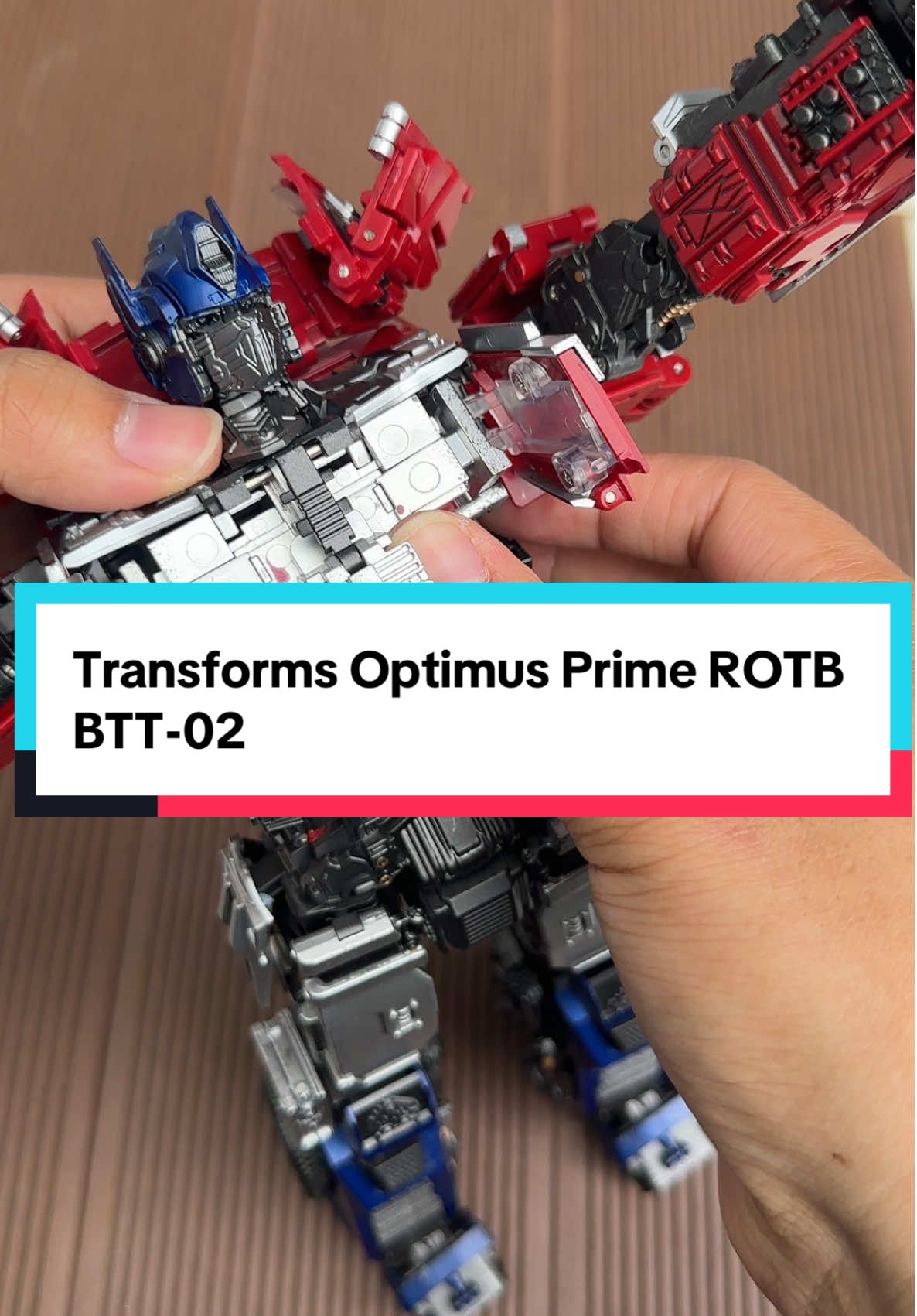 Transforms Optimus Prime ROTB BTT-02 Commander#transformers #optimusprime #toptrendingvideostiktok🔥🔥🔥viral #transformersriseofthebeasts #viral #trending #toys #viral #trending #tranformers 
