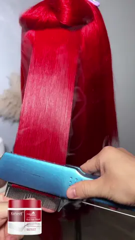 #redhair #hairred #hair #red #whitehair #fypシ #hairgrowth #foryou #redhairgirl #karseell #f #hairtok #fyp #haircare #hairstylist #hairstyle #dyeyourhair 