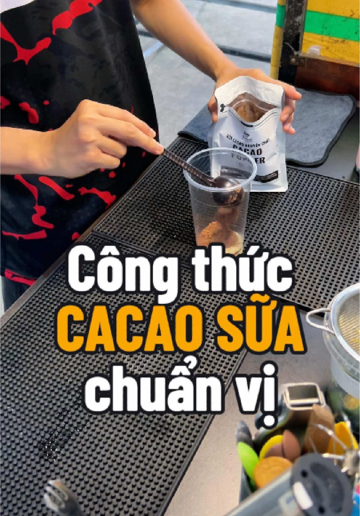 Chia sẻ công thức cacao sữa thơm béo đậm vị cho anh chị ạ #cacaosua #cacaonguyenchat #dkharvest #xuhuong #cafetakeaway 