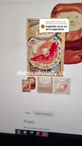 Odpovědět uživateli @martinrostejnsky Divná čokoláda Kuře na paprice 🌶️