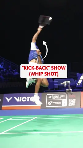 Kick-Back Show - Whipping Shot - Sit back and Enjoy😀 Focus on: forehand grip, forearm rotation (wrist follows around), tighten the fingers at impact, and then whip back.  #badminton #badmintonworld #bulutangkis #badmintonindonesia #badmintontechnique 