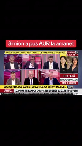 @Romania TV #punctulculminant #analizazilei #georgesimion #amanet #aur 